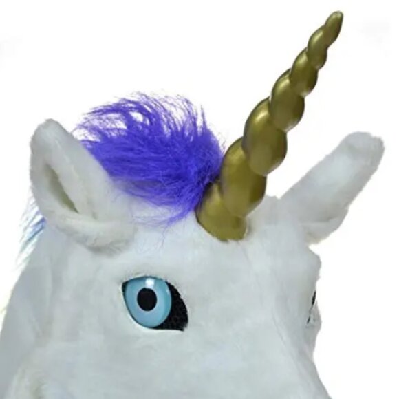 Unicorn Head Mask Halloween Costume - Picture 9 of 10